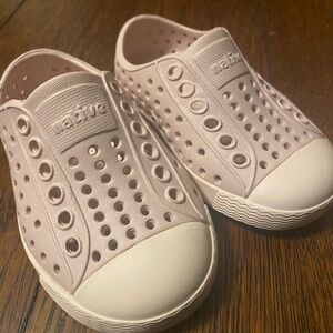 Native Shoes Jefferson Light Pink Toddler C4 Never Worn